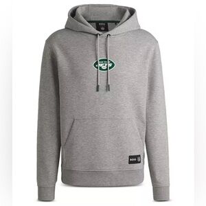 Boss X NFL New York Jets Hooded Unisex Sweatshirt NWT